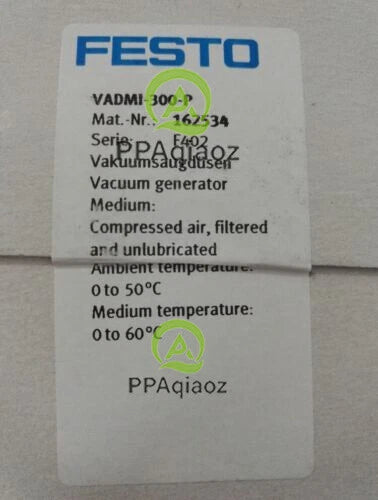 1PC FESTO VADMI-300-P 162534 Vacuum Generator ping