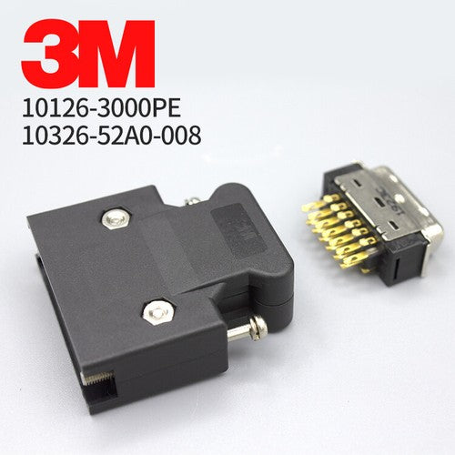 3M MDR connector 10126-3000 10326-52A0-008 26-pin servo plug