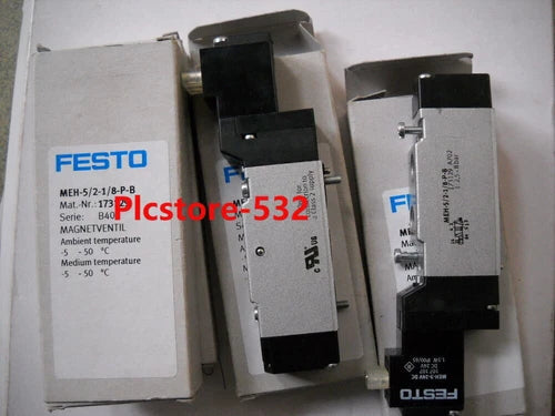 1PC Solenoid Valve MEH5/21/8PB MEH-5/2-1/8-P-B 173129