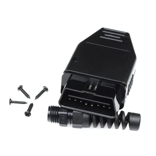 1X OBD II Diagnostic Connector for Car Obd2 PLUG, CHASSIS with PCB,