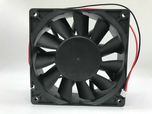 1 PCS DELTA Fan PFB1224UHE DC 24V 2.40A 2 Pin 12038 12CM cooling fan