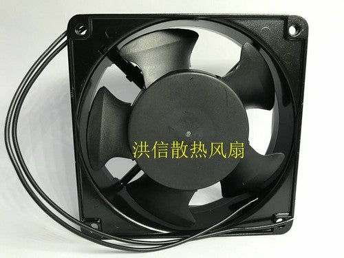 1 PCS MUTUAL MOTOR Fan M115BA1H AC100-130V 12038 12CM 2 Wire Aluminum frame