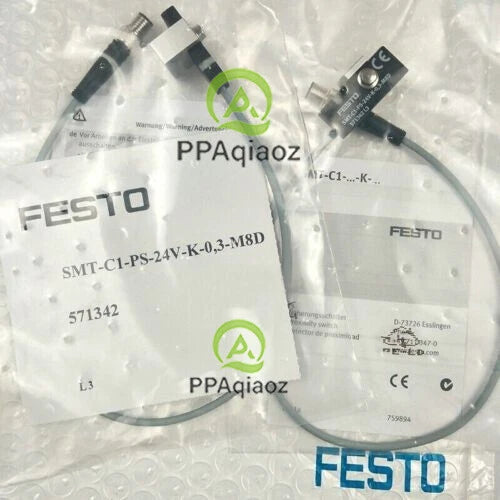 1PC FESTO 571342 SMT-C1-PS-24V-K-0,3-M8D Proximity Switch Free Shipping