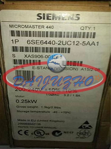 1PCS 6SE6440-2UC12-5AA1