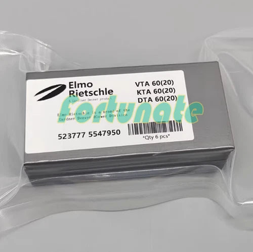 6PCS/PACK Carbon Vane 523777 5547950 FIT FOR Rietschle Pump VTA/DTA60 KTA60