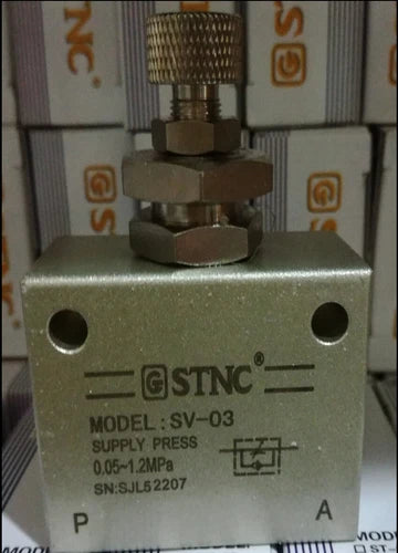 1PCS SV-03 One way throttle valve