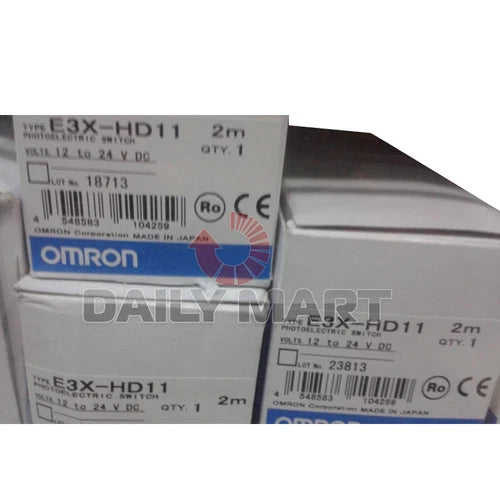 1X Fiber Optic Amplifier Photoelectric Sensor Automation E3X-HD11 E3XHD11