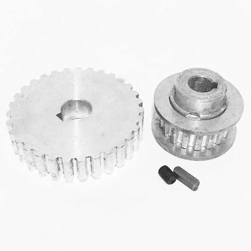 1PC Pulley Gear Motor Belt Gear Mini Lathe Metal Cutting Machine Gears