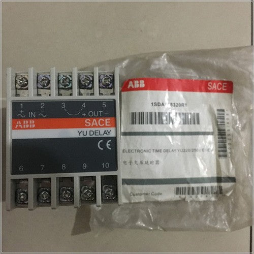 one ABB YU DELAY 702209/805 SACE Delay Reversal Relay