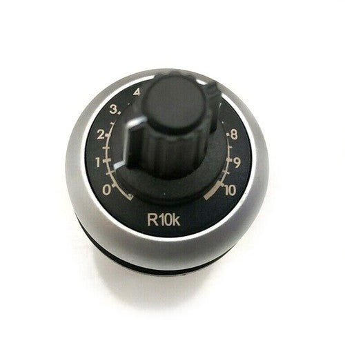 EATON M22-R10K Potentiometer 22mm Diameter 10,000 Ohm Resistance Silver BezelKD