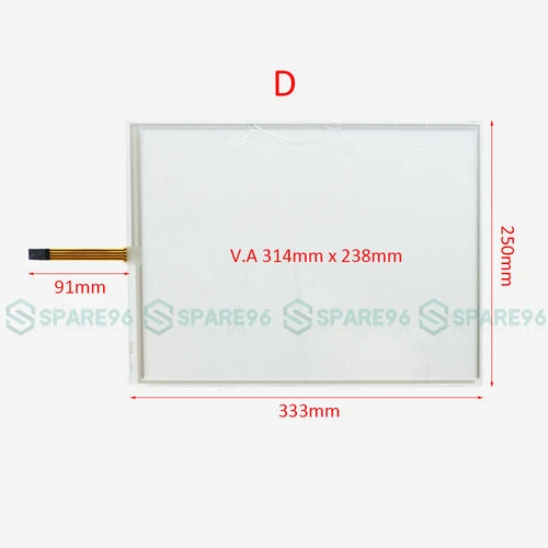 1PC Touch screen panel glass for 5AP880-1505-00 5AP880.1505-00