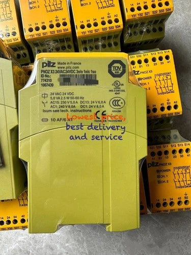 1PC 3n/o 1n/c 1so Free delivery 774310 PNOZ X3 24VAC/VDC