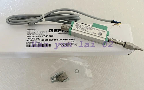 1PC Gefran Rectilinear Transducer PY-2-F-025-S01M ( PY2F025S01M )# #P