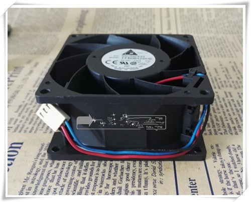 1 PCS DELTA Fan FFB0812SHE DC12V 0.87A 8038 8cm 3 pin Dual ball cooling fan
