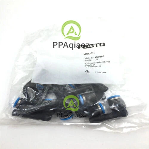 10PC FESTO QSL-8H 153058L QSL8H Piece Connector Free Shipping