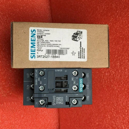 1PCS contactor 3RT2 027-1BB40 3RT2027-1BB40