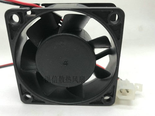 1 pcs MECHATRONICS Fan F6025X12B FSR DC12V 0.330A 6025 6CM Cooling Fan 2 wire