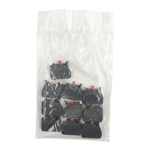 10PC Single contact block silver alloy screw clamp terminal 1NC ZBE102 ZBE-102