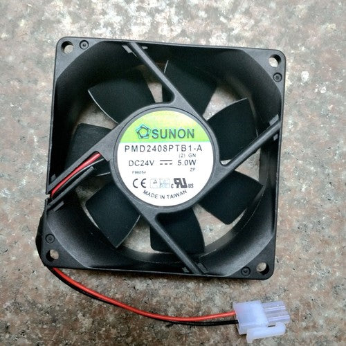 1 PCS SUNON Fan PMD2408PTB1-A DC24V 5.0W 8025 8CM 2 Pin inverter cooling fan