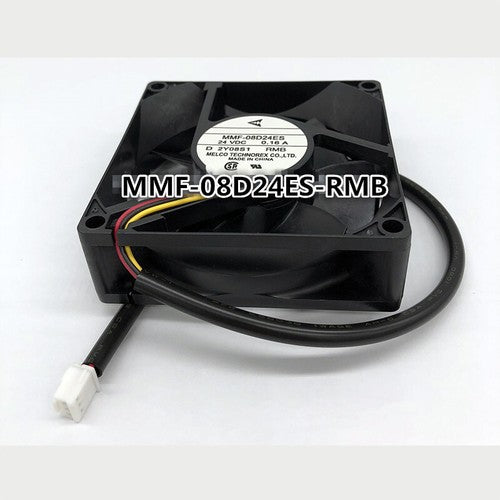 Fuji inverter Mitsubishi cooling fan MMF-08D24ES-RMB 8CM 8025 24V 0.16A