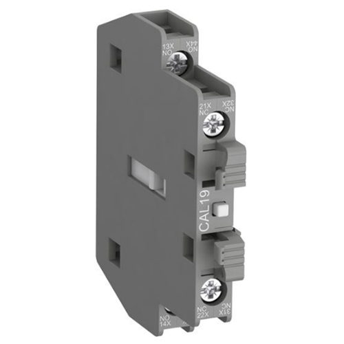 One box (QTY 2) ABB CAL18-11B Contactor Auxiliary Contact