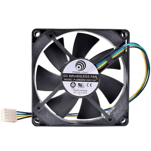 power logic PLA08025S12HH-1-LV 8cm 8025 12V 0.50A CPU 4pin PWM cooling fan