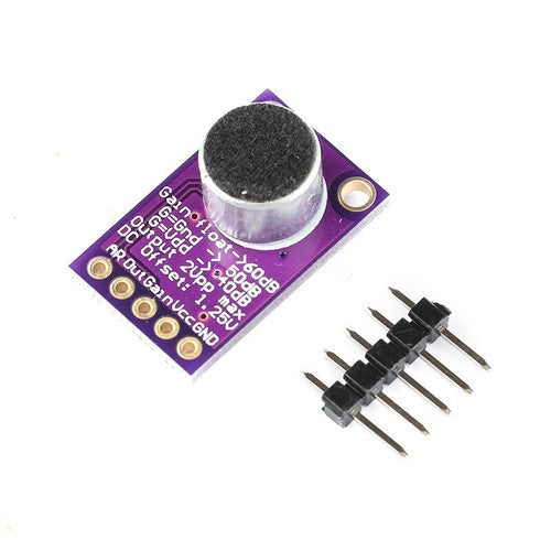 5*MAX9814 Microphone AGC Amplifier Board Sound Sensor Module MAX4466 PCB Board