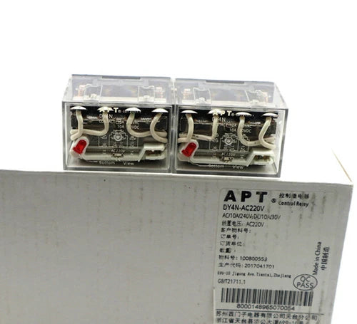 2pc DY4N AC220V APT Intermediate Relay