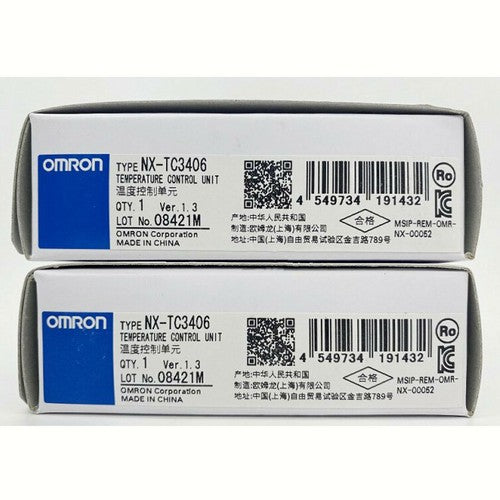 1PCS Omron NX-TC3406 NXTC3406 Temperature Control Unit In Box