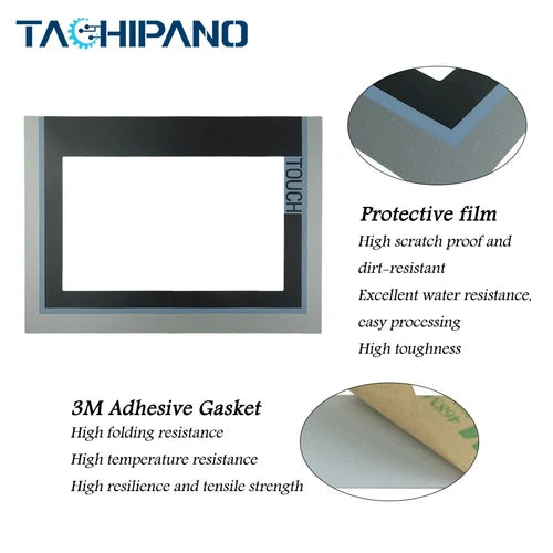for 6AG1 124-0GC01-4AX0 TP700 with Overlay 6AG1124-0GC01-4AX0 Touch Panel Screen
