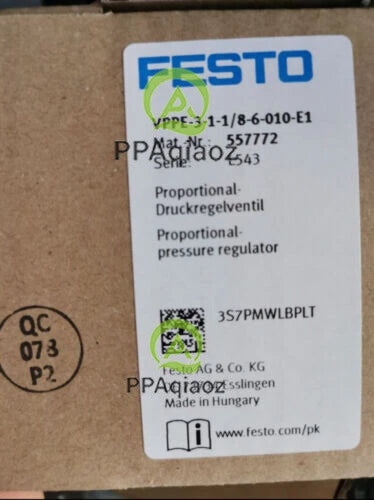1PC FESTO VPPE-3-1-1/8-6-010-E1 557772 Proportional Valve ping