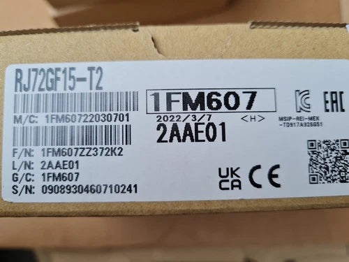 RJ72GF15-T2 MITSUBISHI RJ72GF15-T2 PLC UNIT Module