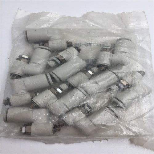 10 PC SMC speed control valve AS1301F-M5-06 Free shipping