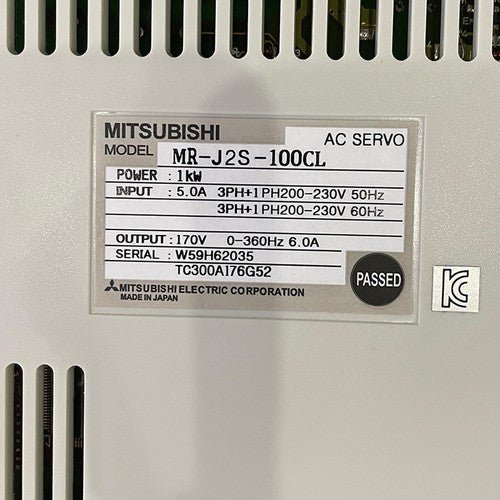ONE Mitsubishi In Box AC SERVO Driver MR-J2S-100CL free shipping
