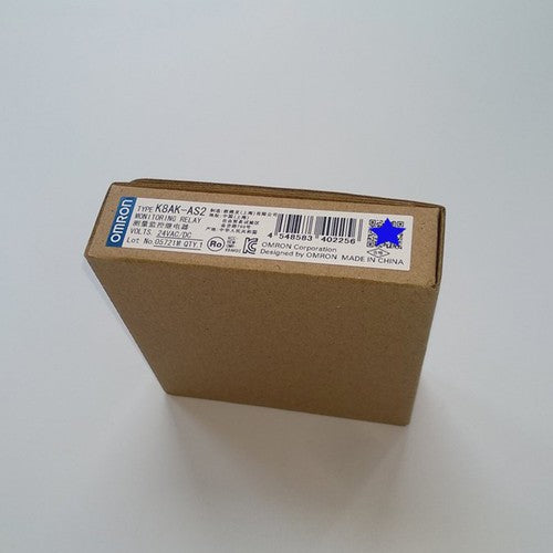 OMRON current relay K8AK-AS2 K8AK-AS2 24VAC/DC 1 year warranty