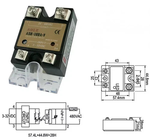 1X ASH-10DA-V packaging machinery Adjustable solid state relay