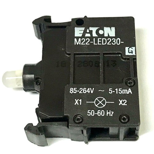 1 PC EATON M22-LED230-G LED Light Unit Illuminated Green 85-264V KD