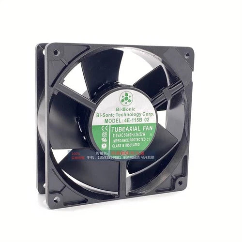 1 PCS Fan All-Metal Axial Flow Fan 12038 12cm 4E-115B 02 AC115V