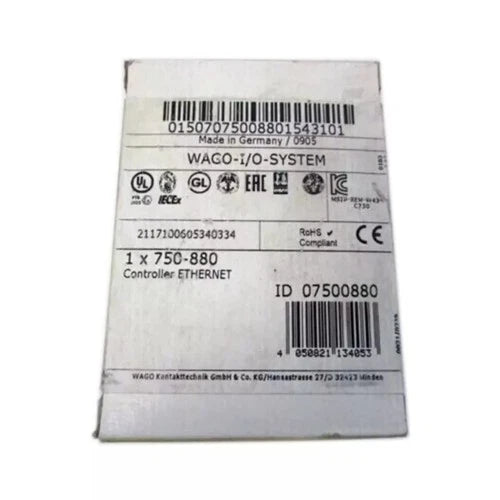 750-880 WAGO 750880 Ethernet PLC Controller IO System