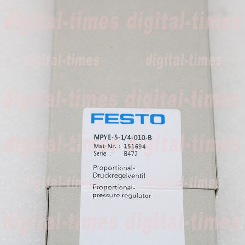 1PC FESTO proportional valve MPYE-5-1/4-010-B 151694 Fast Ship#LJ