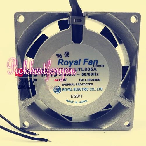 1PC Aluminum frame cooling fan 220VAC 7/6W 80*80*25MM FAN UTL806A