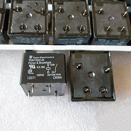2Pcs Power Relay 4Pins 30A 240VAC T9AV1D22-22 22VDC