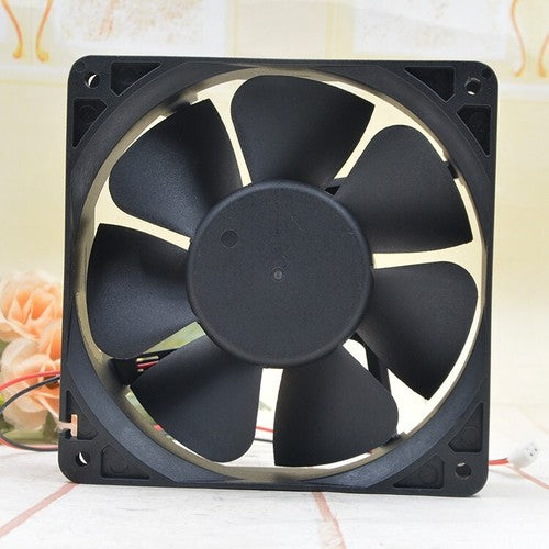 1 PCS MAGIC Fan MGA12024HF-O25 DC24V 0.30A 12025 12cm 2 wire cooling fan