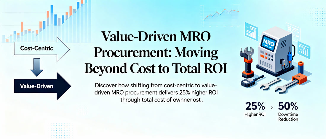 Value-Driven MRO Procurement: Moving Beyond Cost to Total ROI