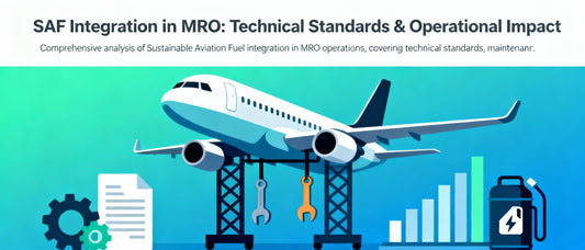 SAF Integration in MRO: Technical Standards & Operational Impact