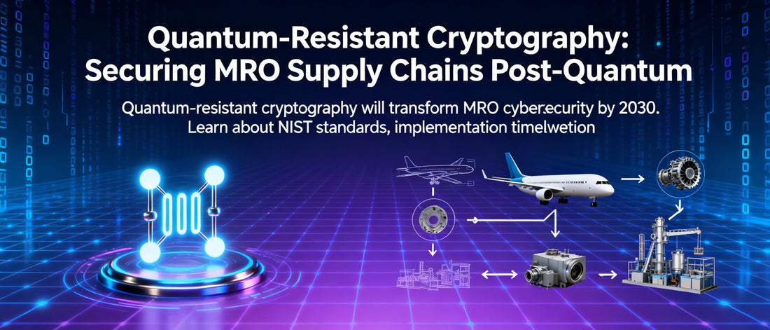 Quantum-Resistant Cryptography: Securing MRO Supply Chains Post-Quantum