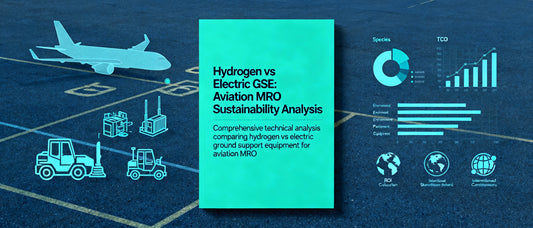 Hydrogen vs Electric GSE: Aviation MRO Sustainability Analysis