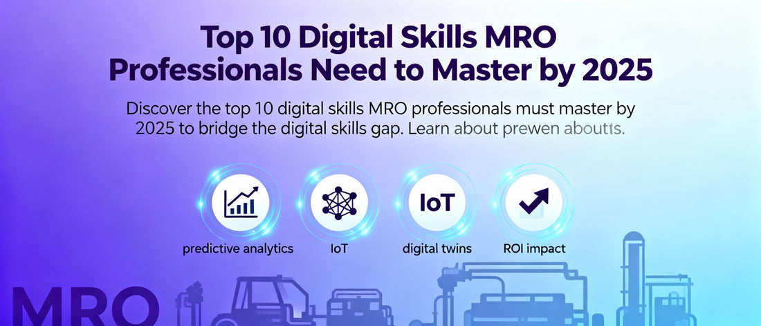 Top 10 Digital Skills MRO Professionals Need to Master by 2025