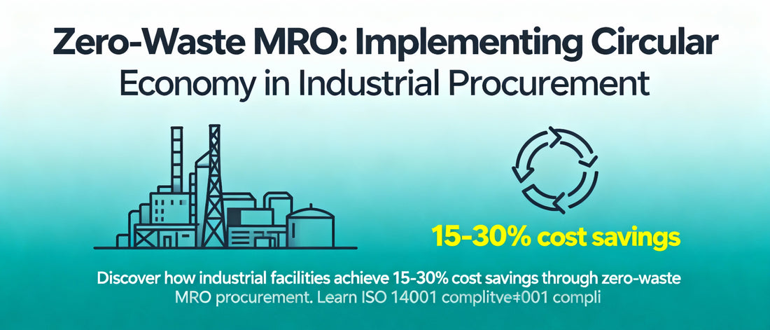 Zero-Waste MRO: Implementing Circular Economy in Industrial Procurement