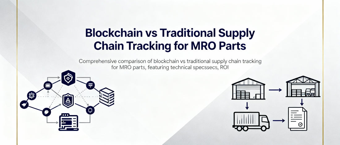 Blockchain vs Traditional Supply Chain Tracking for MRO Parts